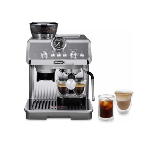 De'Longhi EC9255M Espresso Machine with Cold Brew professional barista toolkit